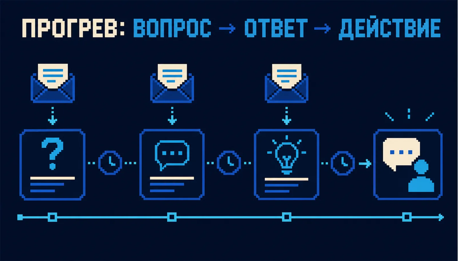 прогрев лидов простыми словами: основные факторы и схема