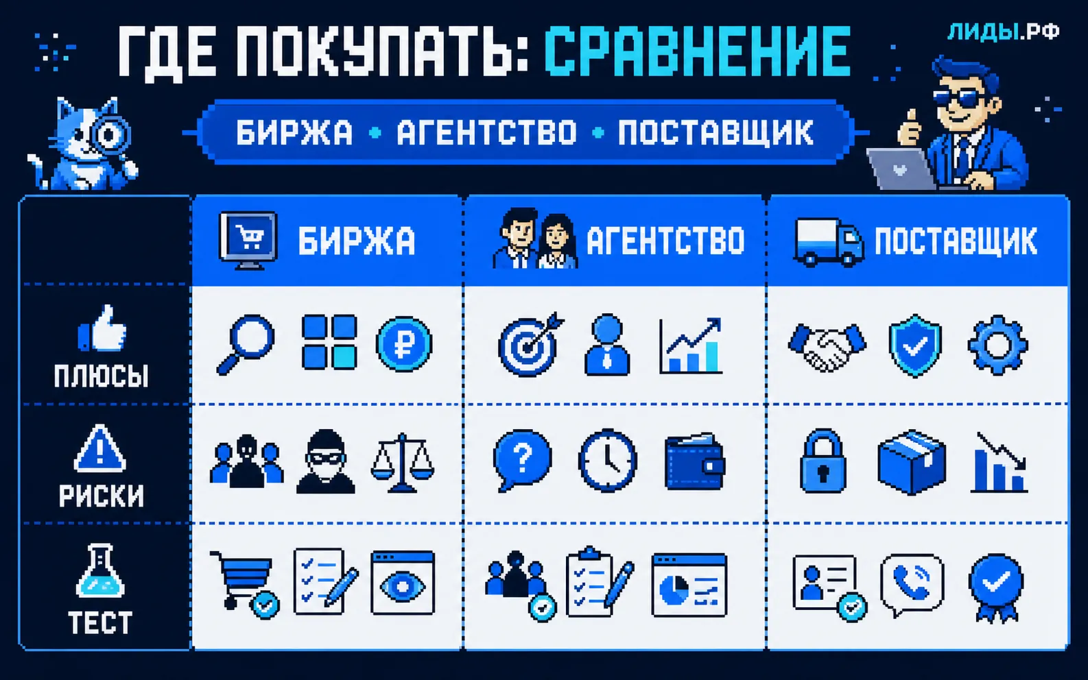 где купить лиды для бизнеса: основные факторы и схема