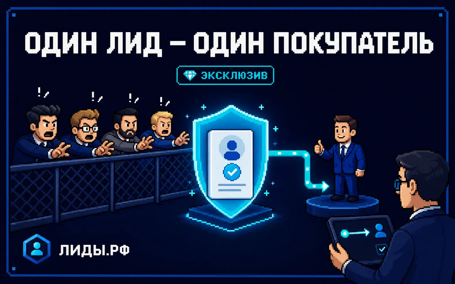 эксклюзивные лиды: практический пример