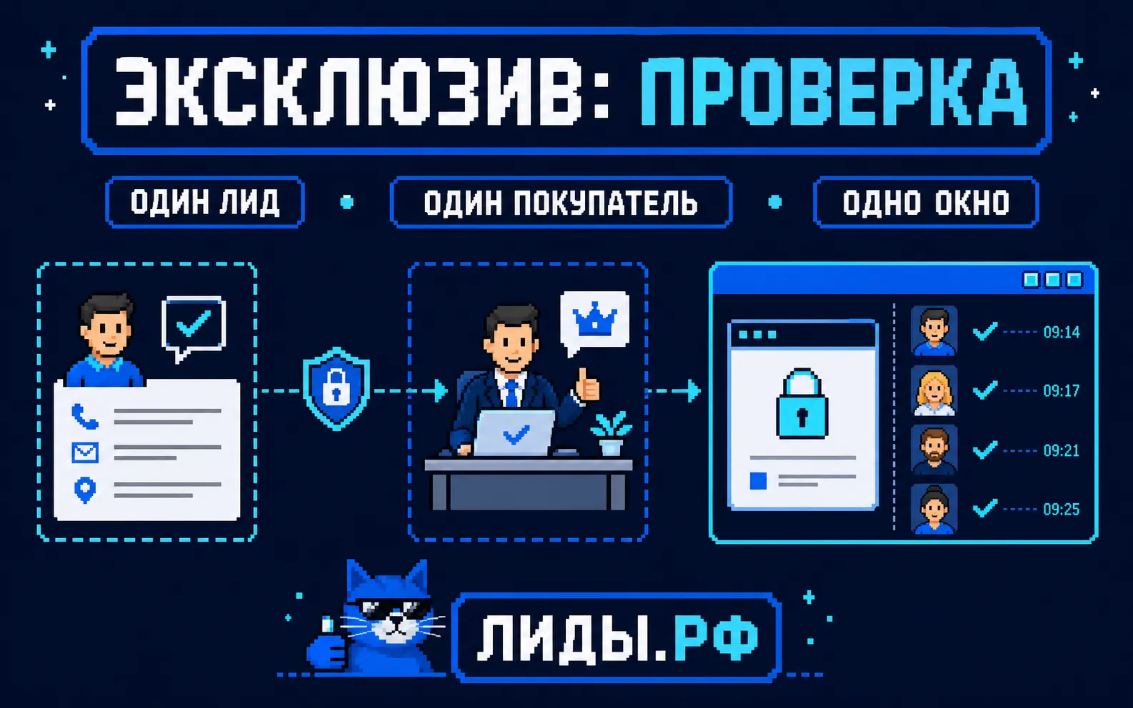 эксклюзивные лиды: основные факторы и схема