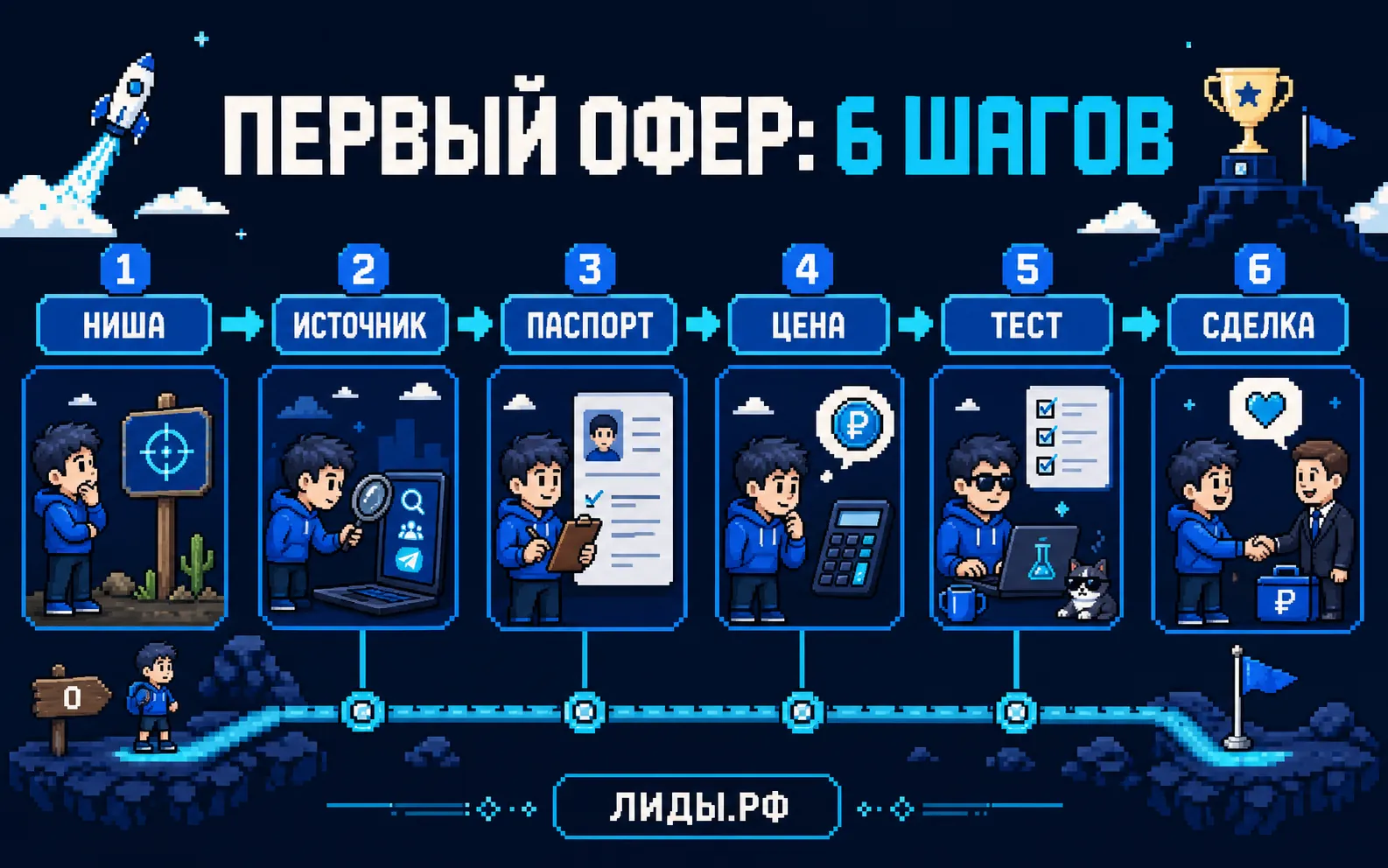 как начать продавать лиды с нуля: основные факторы и схема