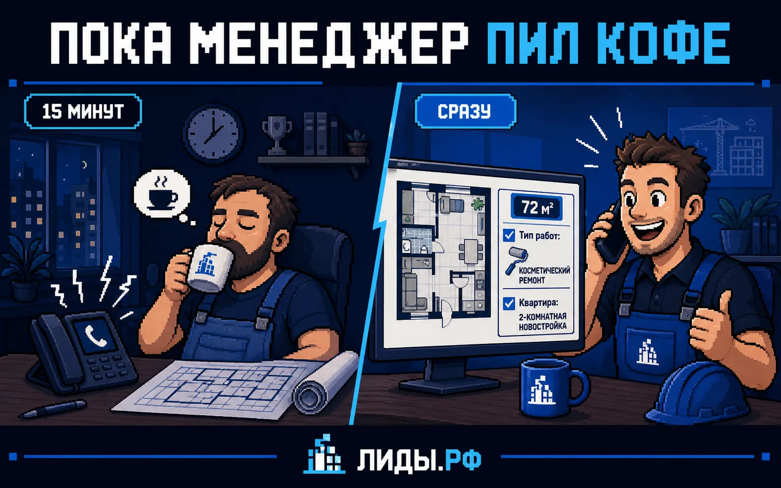 стоимость лида на ремонт квартир: практический пример