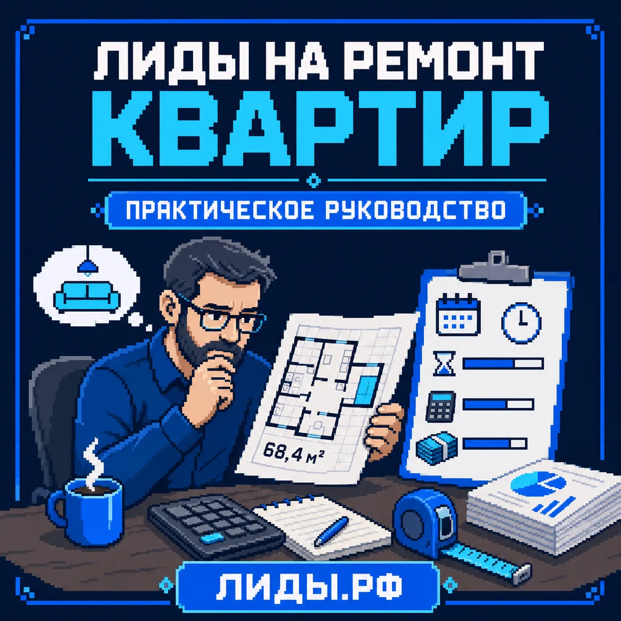 Стоимость лида на ремонт квартир: расчёт, факторы и окупаемость — обложка