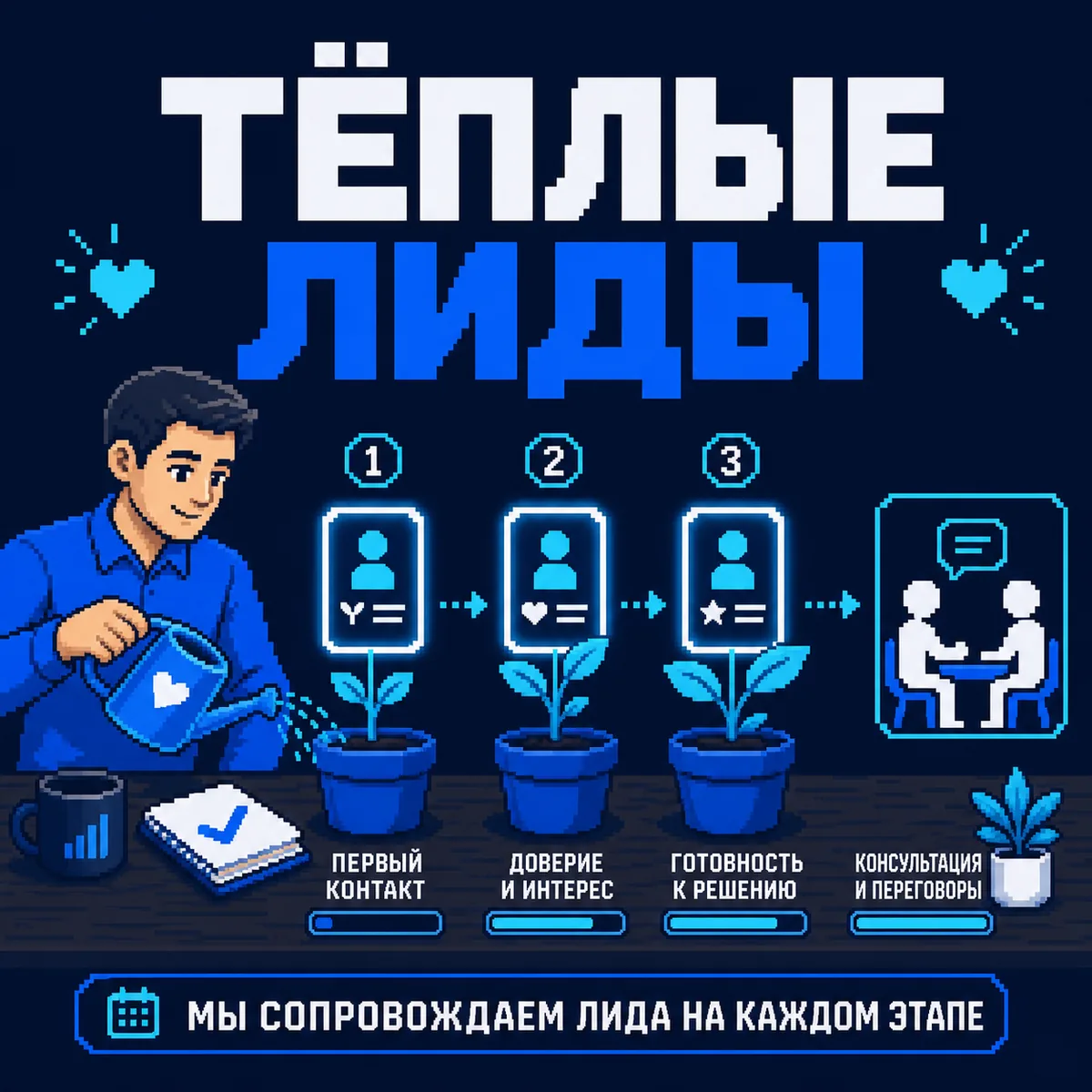 Тёплые лиды: что это и как довести интерес до разговора — обложка