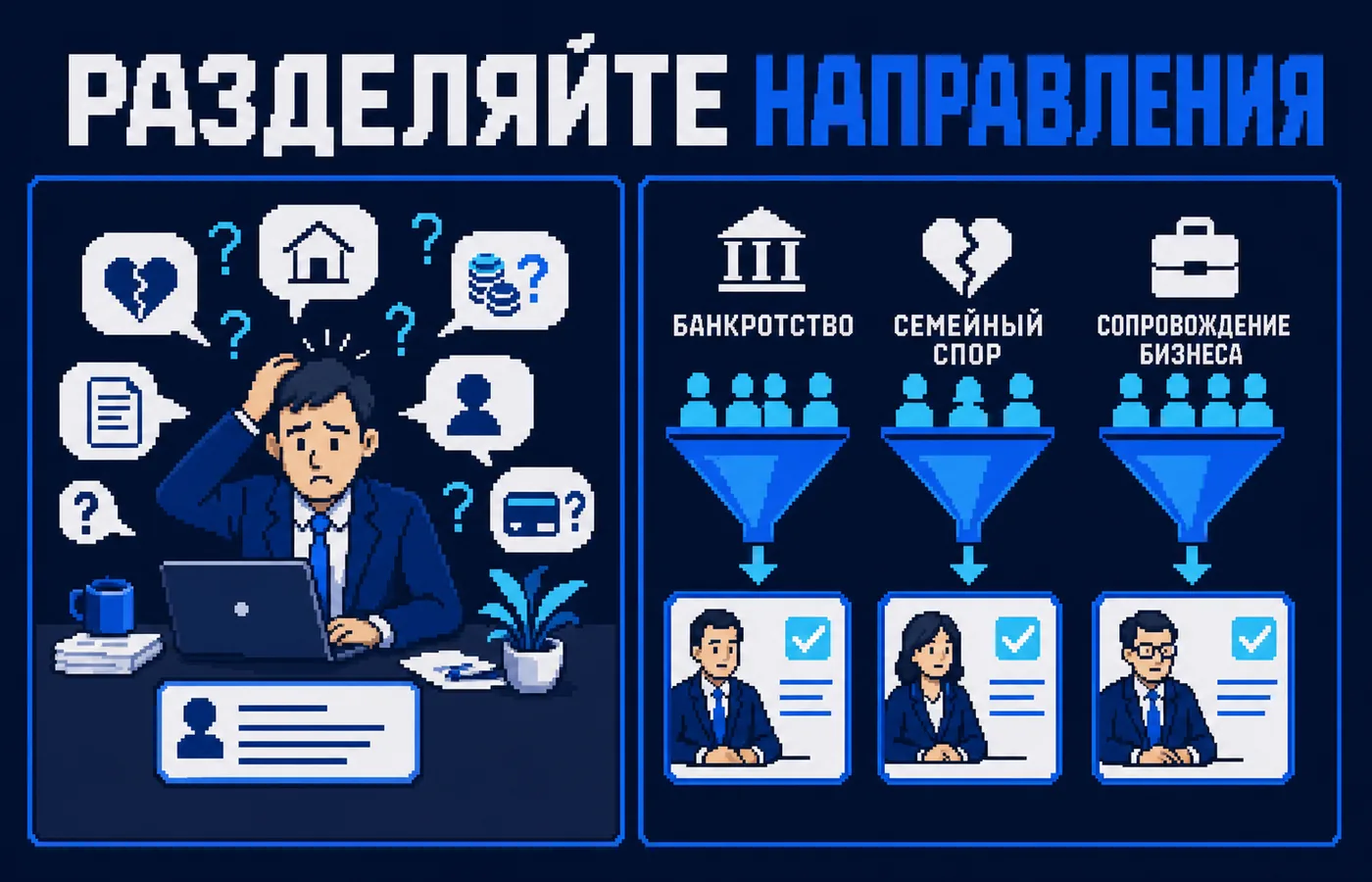 как найти клиентов юристу: практический пример