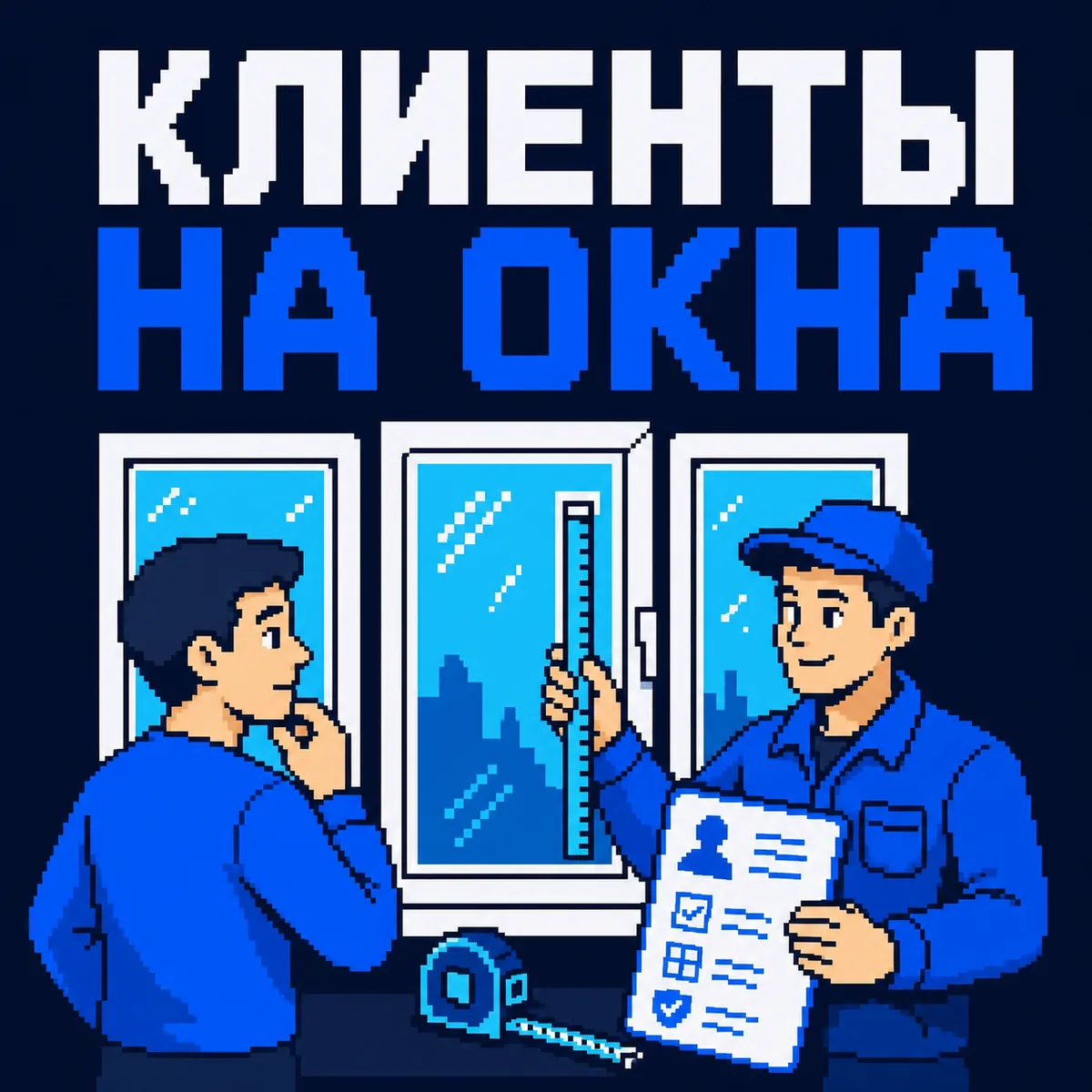Как найти клиентов оконной компании: реклама, замеры и готовые лиды — обложка