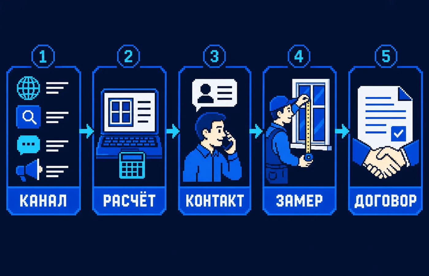 как найти клиентов оконной компании: основные факторы и схема
