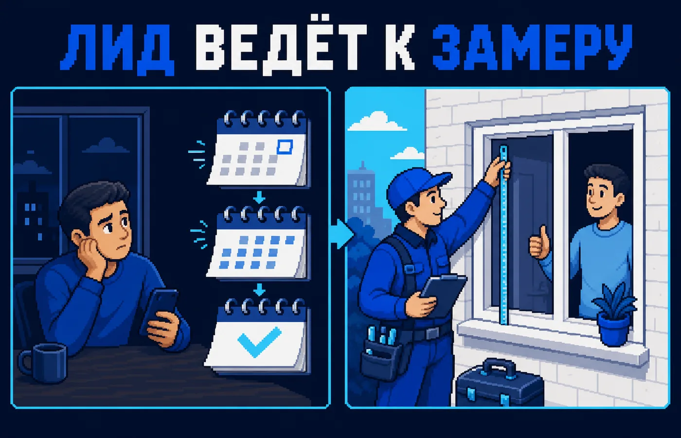 как найти клиентов оконной компании: практический пример