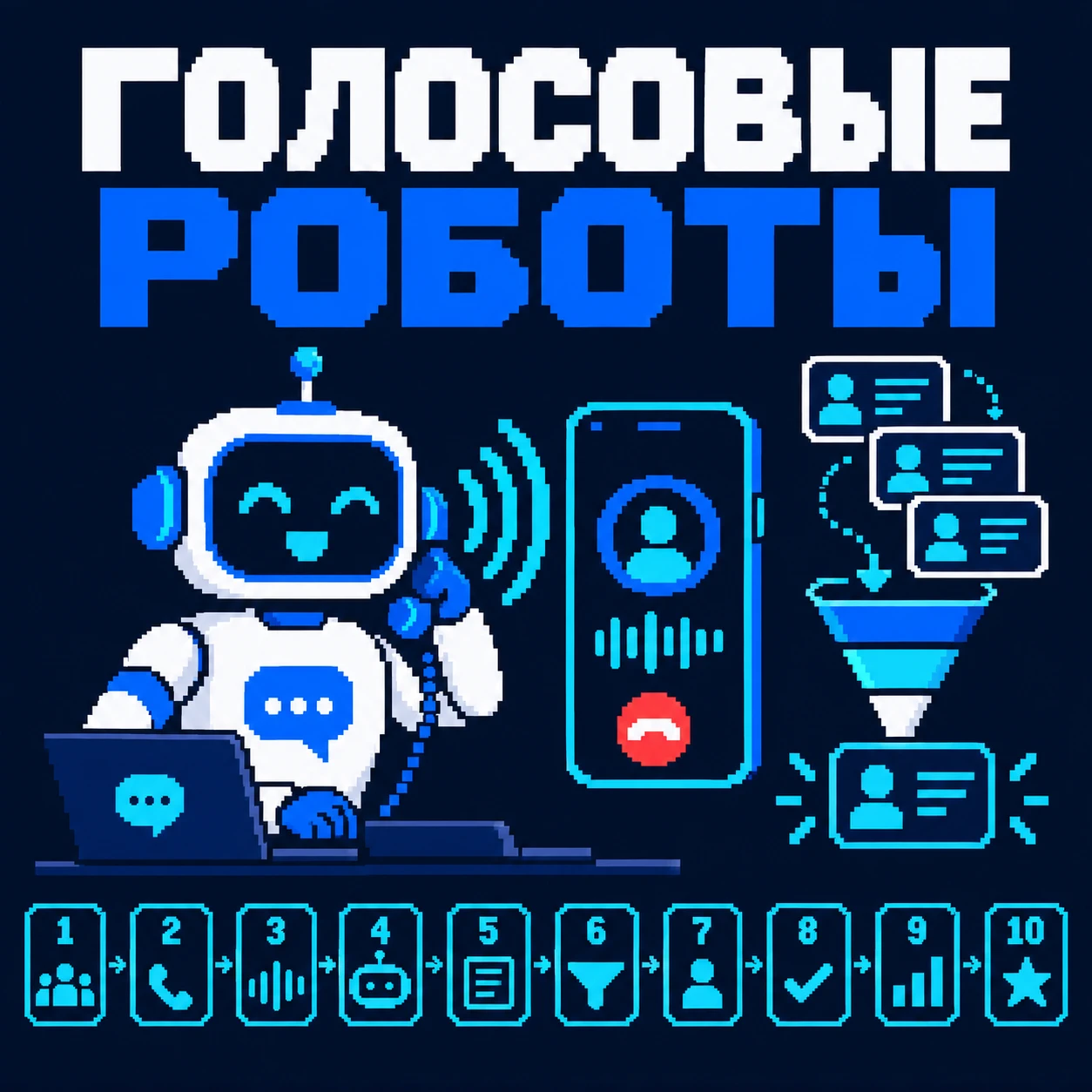 Лидогенерация голосовым роботом: топ-10 сервисов — обложка