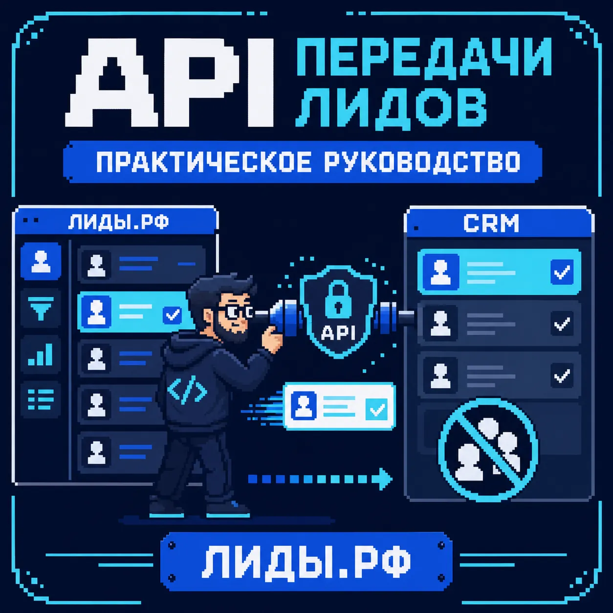 API передачи лидов: архитектура, поля, статусы и защита — обложка