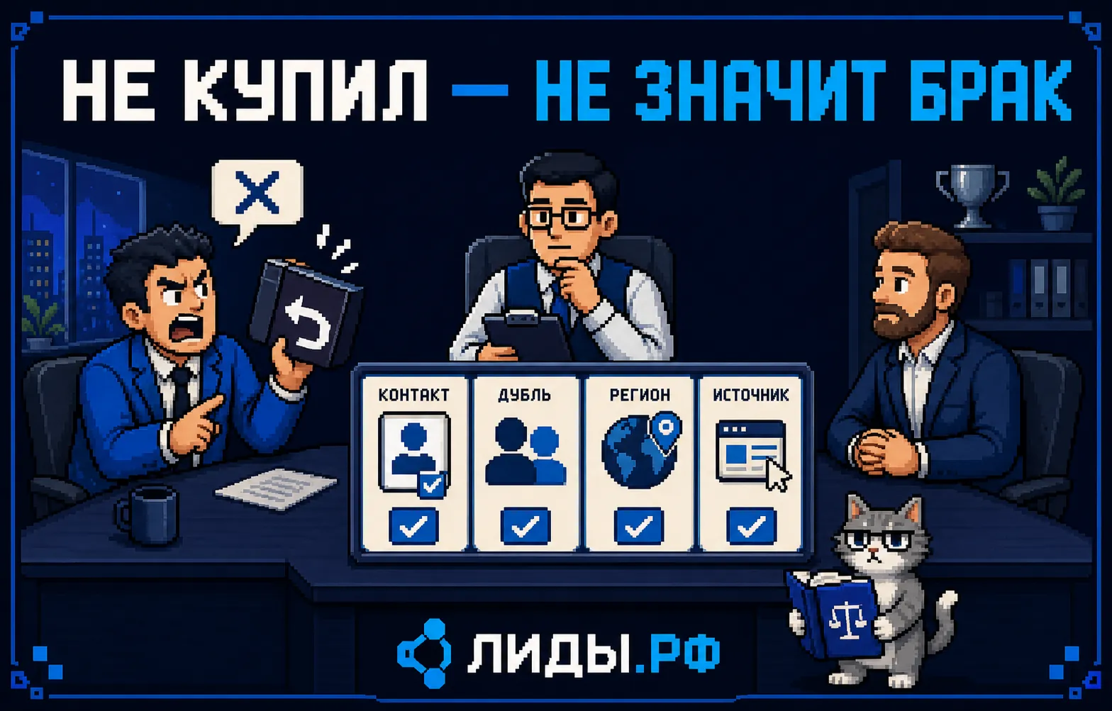 некачественные лиды: практический пример