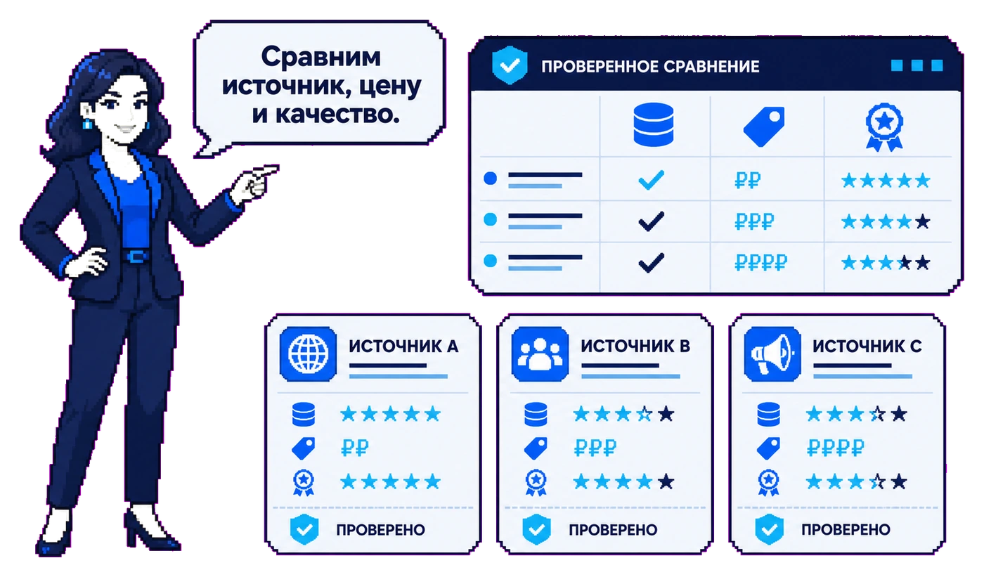 Навигатор сравнивает источник, цену и качество лидов в категории «Ипотека»